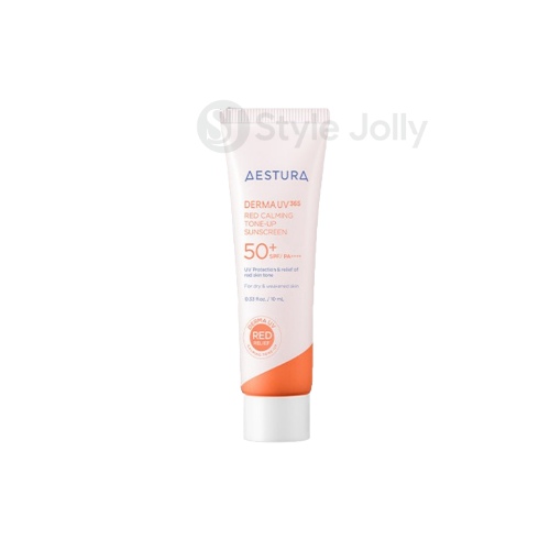 Aestura Derma UV365 Red Calming Tone-Up Sunscreen Sample mini 10ml
