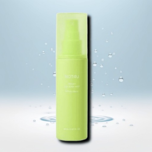 NOT4U Vegan Sun Body Mist 85ml SPF40