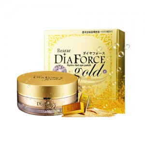Гидрогелевые патчи Rearar Diaforce hydro gel eye patch gold 60ea