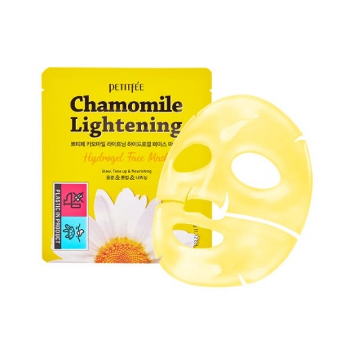 PETITFEE Chamomile Lightening Hydrogel Face Mask (5 sheets)