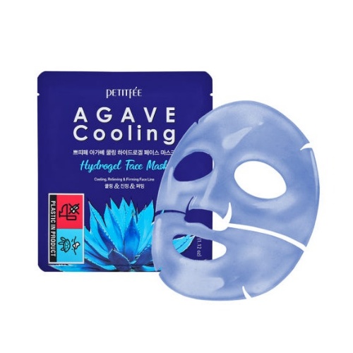 PETITFEE Agave Cooling Hydrogel Face Mask (5 sheets)