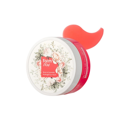 Farmstay Rose & Ceramide Hydrogel Eye Patch 60EA