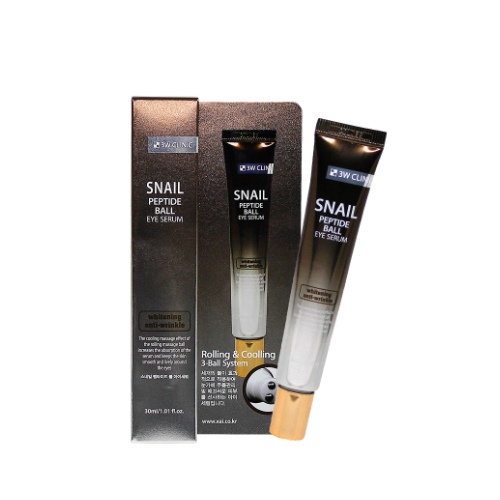 3W Clinic Snail Peptide Ball Eye Serum 30ml