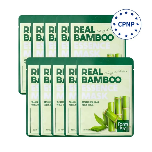 Farmstay Real Bamboo Essence Mask 23ml*10EA