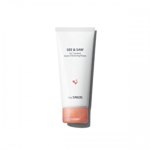 Пенка для глубокого очищения THE SAEM See & Saw A.C Control Deep Cleansing Foam 120ml