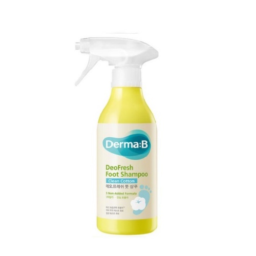 Derma:B DeoFresh Foot Shampoo 400mL (Clean Cotton)