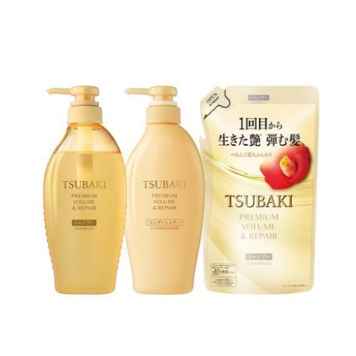 TSUBAKI Premium Volume & Repair Shampoo Conditioner 2 items set