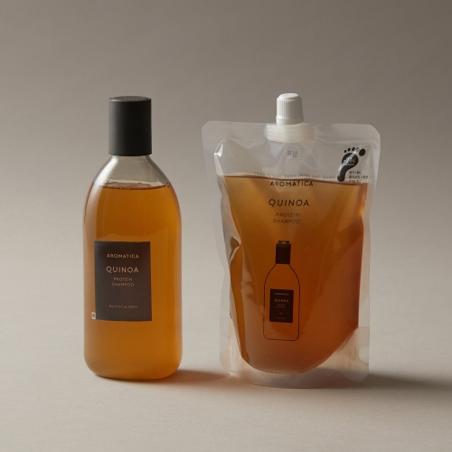 Aromatica Quinoa Protein Shampoo 400ml & Refill 500ml
