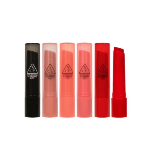 3CE PLUMPING LIPS 2.4g (5 colors)