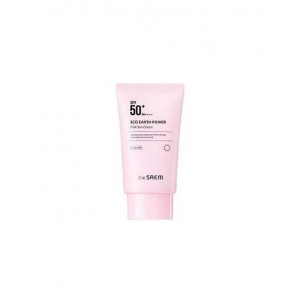 Солнцезащитный крем THE SAEM Eco Earth Power Pink Sun Cream SPF50+ PA++++ 50g