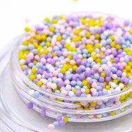 JelloJello Round Beads Nail Glitter for Nail Art (GL074~GL077)