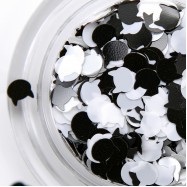 JelloJello Bear & Cat Glitter for Nail Art 2 Types (GL111 GL112)