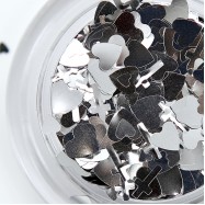 JelloJello Heart Cross Glitter for Nail Art 2 Types (GL123 GL124)