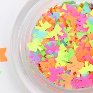 JelloJello Perfect Ribbon Glitter Mini Bows for Nail Art (GL058~GL110)