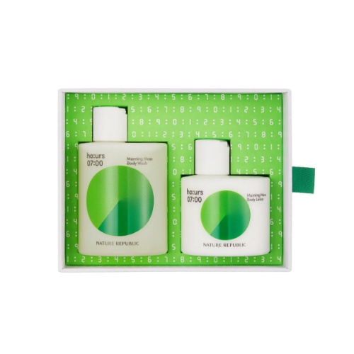 Nature Republic ho:urs Morning Moss Body Care 2items Set