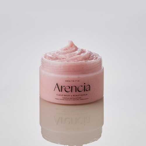 arencia Fresh Cloud Body & Scalp Scrub (Lavender & Pear) 260g
