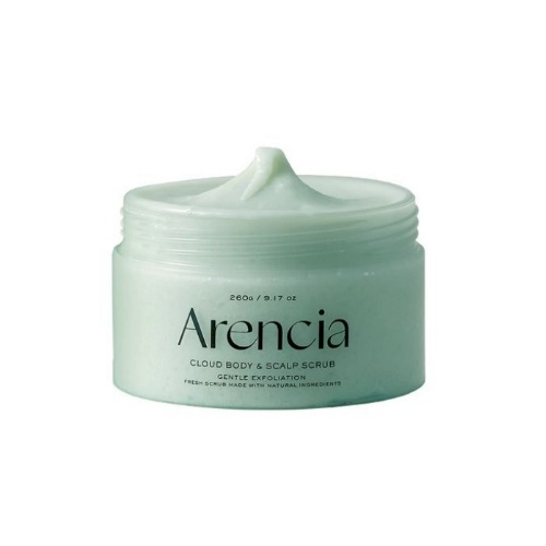 arencia Fresh Cloud Body & Scalp Scrub (French Mint & Lily) 260g