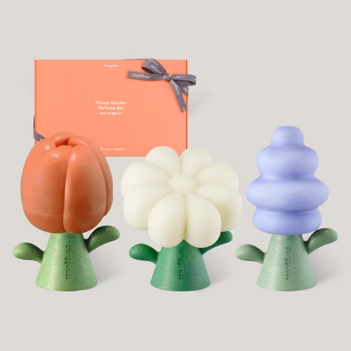 Donggubat Flower Garden Perfume Bar Gift Set with Diffuser