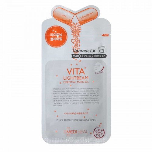 Маска MEDIHEAL Vita Lightbeam essential Mask 25ml (10pcs/box)